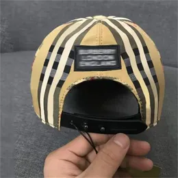 kwaliteit Heren Designer baseball Casquette Caps Mode Het logo op de rugvorm Dames Ball Cap Cotton Sun Hat High Hop Classic Hats
