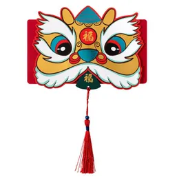 Prezent Osobowość Lucky Money Folding Boxes Spring Festival Year Red Envelope Tiger Yeargift