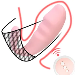 10 Velocidades de Vibrao Ovo Vaginal Massagem Bola G-Ponto Vibradores Calcinha Pulando Clitris estulador Sexyo Adulto Feminino Brinq