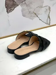 G WOMENS GUXCI GUSSIE Summer Fashion-2022 Nuovo sandali di alta qualità in pelle Sandali di alta qualità Slifori di marca di lusso Donne Donne Slide Dimensioni da 35 a 40 con scatola