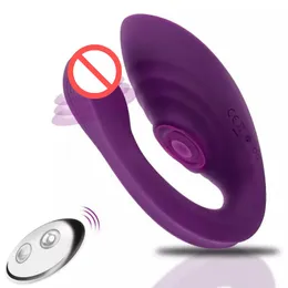 Parvibratorklitoris G-Spot Stimulation 7 Vibrationsmönster Fjärrkontroll Vagina Massager Sexleksaker för kvinnor