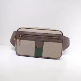 Ophidia Kemer 574796 Klasik Çanta Bej Tuval Deri bel çantaları ile Kadın Kemer Çantaları Lüks Tasarımcılar Erkek Omuz Crossbody Bag