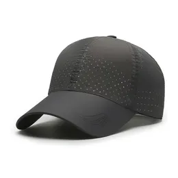 Sports Szybkie suszenie czapki mężczyźni kobiety puste design baseball czapka baseballowa marka na świeżym powietrzu Regulowana Snapback Hat