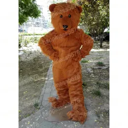 Performance grizzy bear Mascot Costumes Halloween Christmas Cartoon Character Outfits Suit Advertising Carnival Unisex Adults Outfit