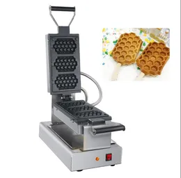 Commercial New Waffle Pops Stick Maker Food Processing Equipment Honeycomb Shaped Waffle Making Machine Sandwich Iron Mini Pot