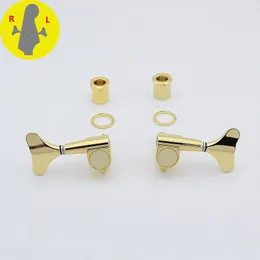 1 Piece Electric Bass Machine Heads Tuners Gold