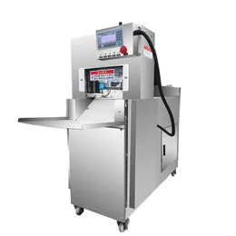 Frozen Meat Slicer Commercial Meat Planer Slicing Machine Automatic Lamb Beef Roll Cutting Machinery For Sale