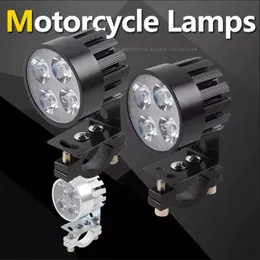 6000K Led Moto bici Lampadina faro Impermeabile Guida Spot Fendinebbia Esterno MOTO DRL Accessori lampadina 12V Auto