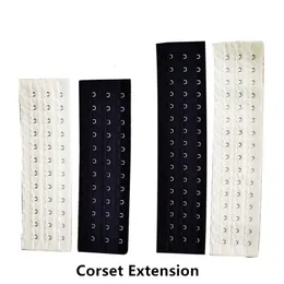 Women's Intimates Accessories Latex Corset Extension Buckle Adjustable Hook and Eyes Extender 3 Rows Bra Straps Corsets Accessory Wholesale