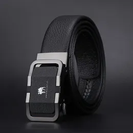 Straight Barrel Automatic Buckle Business All-Match Youth Belt Men's Youth Jeans B￤lten M￤n