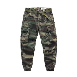 Harajuku Men Streetwear Pockets Cargo Pants Men Camouflage Casual Jogger Fashion Trousers Harem Joggers 220816