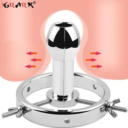 Enorme tappo anale dilatabile regolabile vaginale ano specchio specchio grande buttplug giocattoli sexy per uomini donne strapon erotiche prodotti di bellezza oggetti di bellezza
