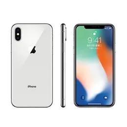 100% Original Refurbished iPhone X Face ID Unlocked Phones Hexa Core Rom 64GB/256GB iOS13 5.8 inch 12MP 4G Lte Cellphone