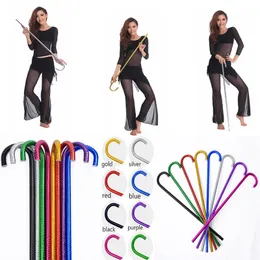 Party Decor Laser Bauch Jazz Dance Canes Bunte Krücke Für kinder Tag Bühne Leistung Requisiten Zubehör Für Erwachsene Kinder