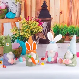 Bambola decorativa del coniglio decorativo del giocattolo della peluche di Pasqua