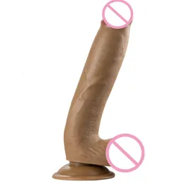 Sex Toy Massager Female Masturbation Vibe Penis Adult Sex Toys Soft Vibrating Dildo