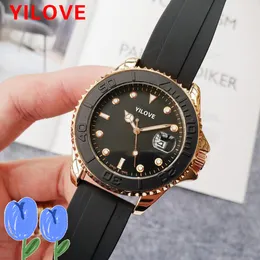 Schwarze, aus Japan importierte Quarzuhr aus Gummi, maskuline Herrenuhr mit rundem Edelstahlgehäuse, wasserdichte und schmutzabweisende Top-Armbanduhr für den Außenbereich