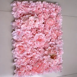 배경 웨딩 파티 이벤트 이벤트 이벤트 이벤트 생일 장면 레이아웃 Diy Silk Dahlia Rose Flower를위한 인공 꽃 벽 패널 장식