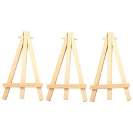 Party Decoration Mini 6 Inch Tall Wood Easels Artistic Projects Po Name Meny Holder Tablations Festiv Xmas PlaceHolderParty