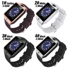 100pcs /lot High Quality Smart Watch DZ09 Smart Wristband SIM Intelligent Android Sport Watch for Android Cellphones relogio inteligente