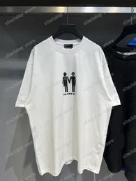 Xinxinbuy Men Women Designers T Camisetas Tee Pride Flag National Print Cotton Crew manga curta Crew de rua