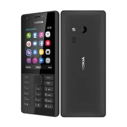 Oryginalne odnowione telefony komórkowe Nokia 216 GSM 2G Dual SIM dla osób starszych Nostalgia Prezent odblokowany