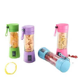 Portable USB Electric Fruit Juicer Tools Handheld Vegetable Juices Maker Rechargeable Juice Making Cup With Charging Cable