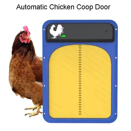 Qihang top Automatic Chicken Coop Door Intelligence Henhouse Door Opener Poultry Garden Chicken Duck Pet Door Opener