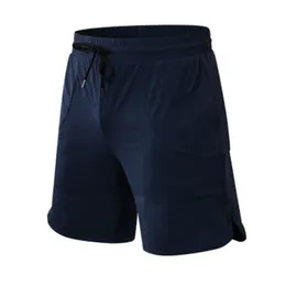 Lu lu lemons New Men's Yoga -07 strój Fiess Sports Pants prowadząca sznurka z oddychającym oddychającym Ultra-cienki trening Pięciopunktowy SH