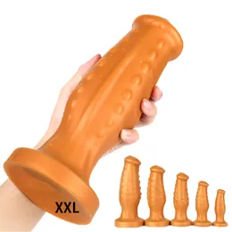 Soft Huge Anal Plug Big Butt Anus Expansion Vaginal Stimulator Prostate Massage Adult sexy Toys For Woman Men
