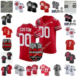 21 Evan Pryor Jersey 3 Quinn Ewers 4 Julian Fleming 12 Emeka Egbuka 9 Zach Harrison 21 Palaie Gaoteote IV 5 Garrett Wilson Custom Ohio State Buckeyes Jersey Jersey