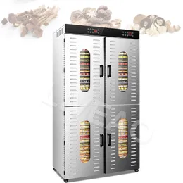 Large Dehydrators Kitchen Commercial 80 Layer Fruit Drying Machine Food Sausage Duck Beef Fish Herbs Mushroom Air Dryer