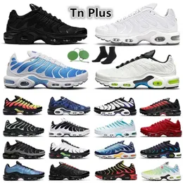 Scarpe da corsa TN Plus Cool Grey Uomo Donna White University Blue triple black White Laser Blue sneakers da uomo da ginnastica da esterno