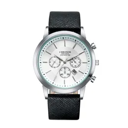 CWP Luxury Watch Mens Top Brand Holuns أصلي 50 مترًا من الجلود المليون رجال الأعمال غير الرسميين الكوارتز الساعات Montre Homme/007 BRW A5