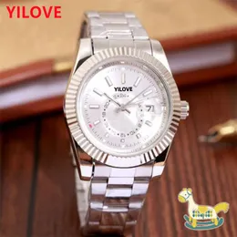 Luxury Women Men 40MM Watch Round Dial Designer 316L Stainless Steel Strap Clock Japan Movement Quartz Top Quality Waterproof Montre De Luxe Wristwatches