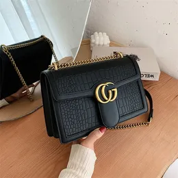 Foreign style women new net red small women's single shoulder fashion chain messenger bag Purses Onlines