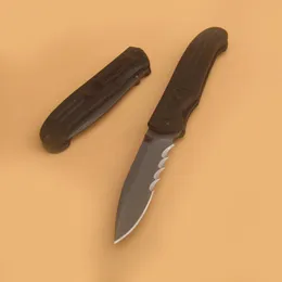 Coltello chiudibile di sopravvivenza 6855 di alta qualità 8Cr13Mov Lama a mezza dentatura Tanto Point G10 + Manico in lamiera di acciaio inossidabile Coltelli da campeggio all'aperto