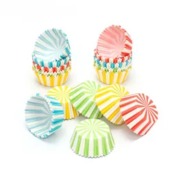 Backformen 100 Stück Cupcake-Liner Form Kuchen Basis Papierbecher Schablone Gebäck Werkzeuge Para Pastell Zubehör Formen Liefert Mini MoldesBaking