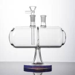 Cam Su Boruları Infinity Şelale Nargile Ters Çevrilebilir Yerçekimi Yağı Dab Kuleleri Tütün Bongs Kase XL-2061 ile 14mm Dişi Ortak