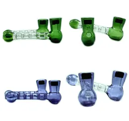 빈티지 New Sherlock Bubbler Glass 흡연 파이프 물 담체 담배 Bong은 DHL UPS CNO의 고객 로고를 넣을 수 있습니다.