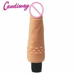 Brinquedos sexy de vibração vibratória multispedes para mulher de galo realista Mágica Magic Magic Wand