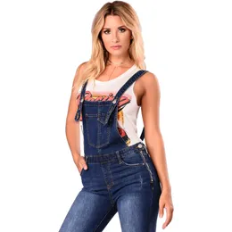 Jeans feminino namorado casal rasgado macacão sem mangas de jeans para mulheres férias sem costas roupas casuais roupas