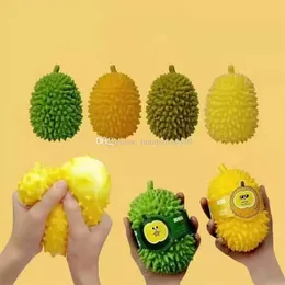 Fidget Toys Creative Durian Press Relief Artefakt Gniading Music Falling Not Rotten Dekspresja Zabawna piłka wentylacyjna zabawka dla dzieci hurtowa