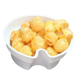 Snack Cup Holder Creative Fried Chicken Fries Popcorn Steak Cups Holders Disposable Cold Drink Milk Tea Plastic Tray WH0639