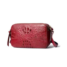 Evening Bags Yuanyu Crocodile Female Bag Genuine Leather Import Single Shoulder Flap