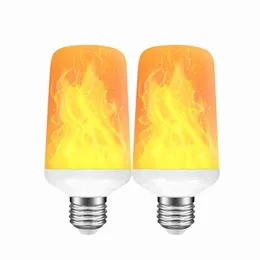 Żarówka płomienia 5W 9W 12W E27 E14 E12 Pełny model AC110V 220V Flame Flame Flame Ogień żarówki Obliczające emulacje Lampa LED H220428