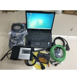 2in1 자동 진단 도구 MB Star C5 ICOM A2 진단 인터페이스 및 케이블 코드 스캐너 1TB SSD 노트북 CF52 8G I5 CPU 최신 S/OFT/WARE가있는 BMW 메르세데스 자동차를위한 I5 CPU