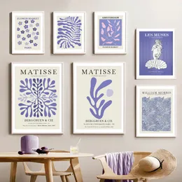 Sehr Peri Les Muses Matisse Blumenmarkt Wandkunst Leinwand Malerei Nordic Poster und Drucke Bilder für Wohnzimmer Dekor 220507