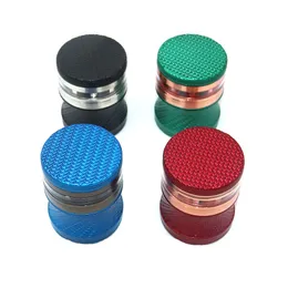 Rauchen Shisha Pipe Spot 63mm Metall Zigarettenmühle 4-lagige Zinklegierung TOBACCO GRINDER individuelles Logo