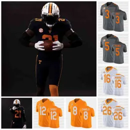 C202 2021 Tennessee Volunteers NCAA College Football Jersey Jarrett Guarantano Eric Gray Josh Palmer Henry To'o Bryce Thompson Harrison Bailey